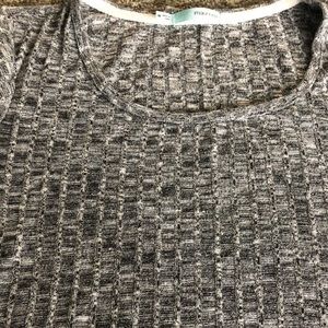 Long sleeve gray sweater